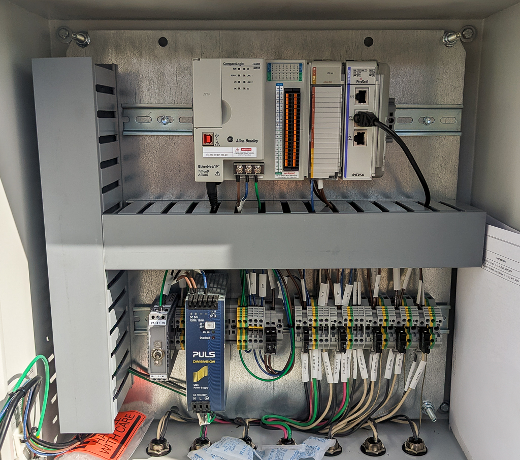 Allen-Bradley CompactLogix control panel