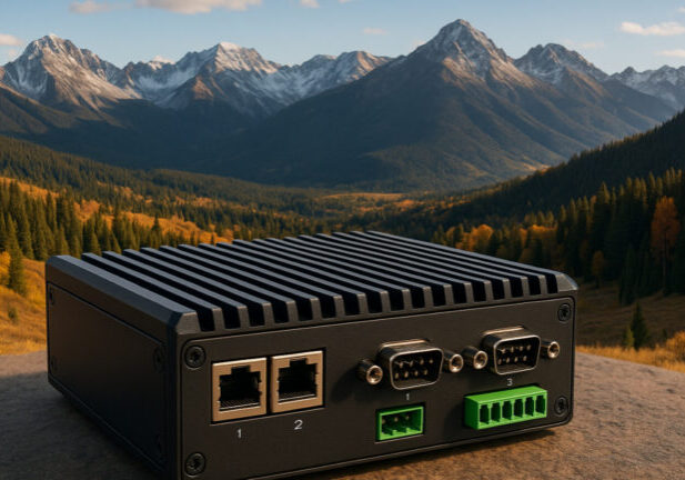 An edge computer in a "rugged" environment